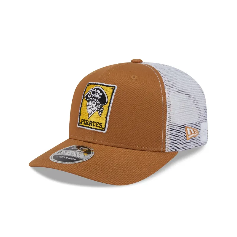 Pittsburgh Pirates Bronze 9SEVENTY Trucker Hat sold by New Era