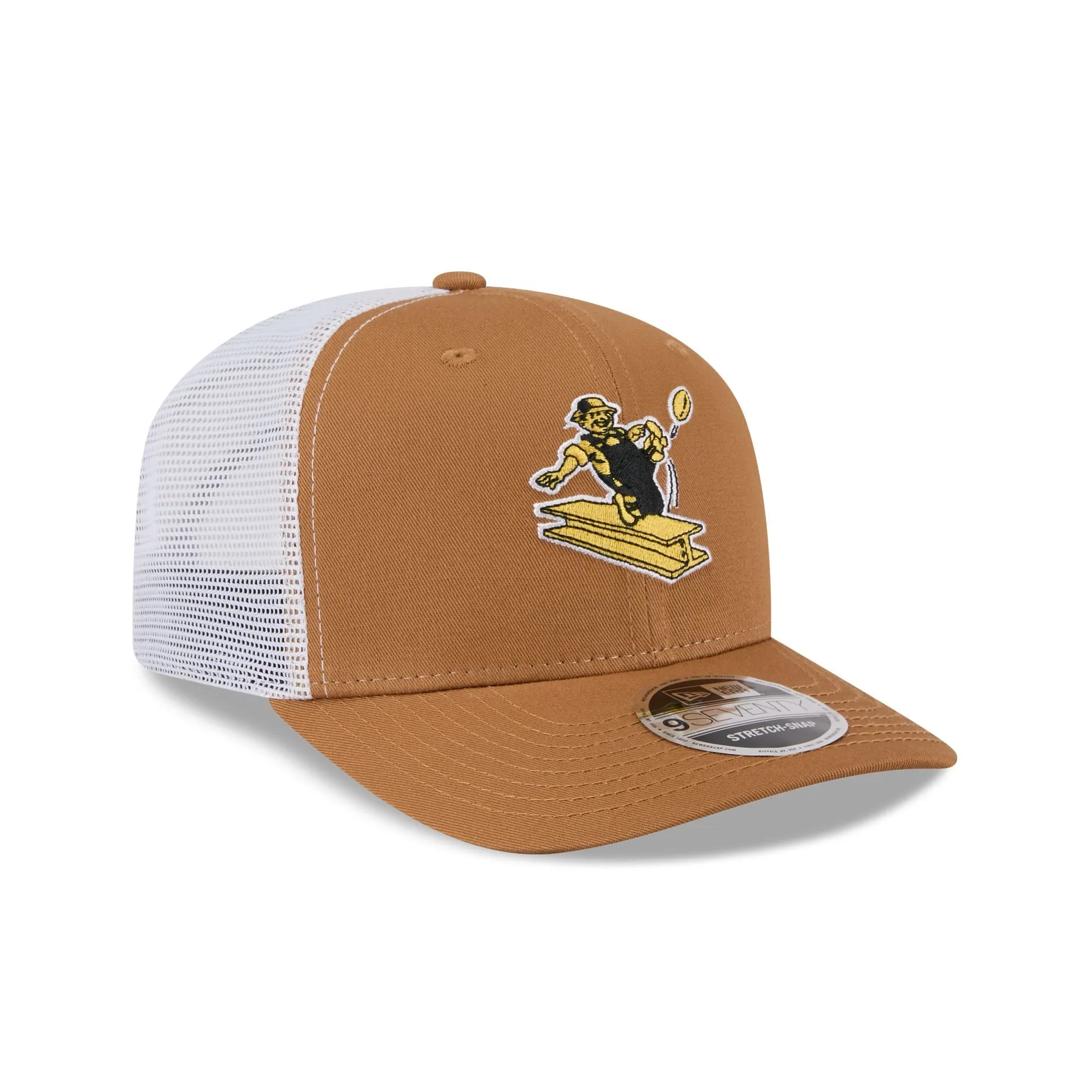 Pittsburgh Steelers Bronze 9SEVENTY Trucker Hat sold by New Era product image thumbnail 3