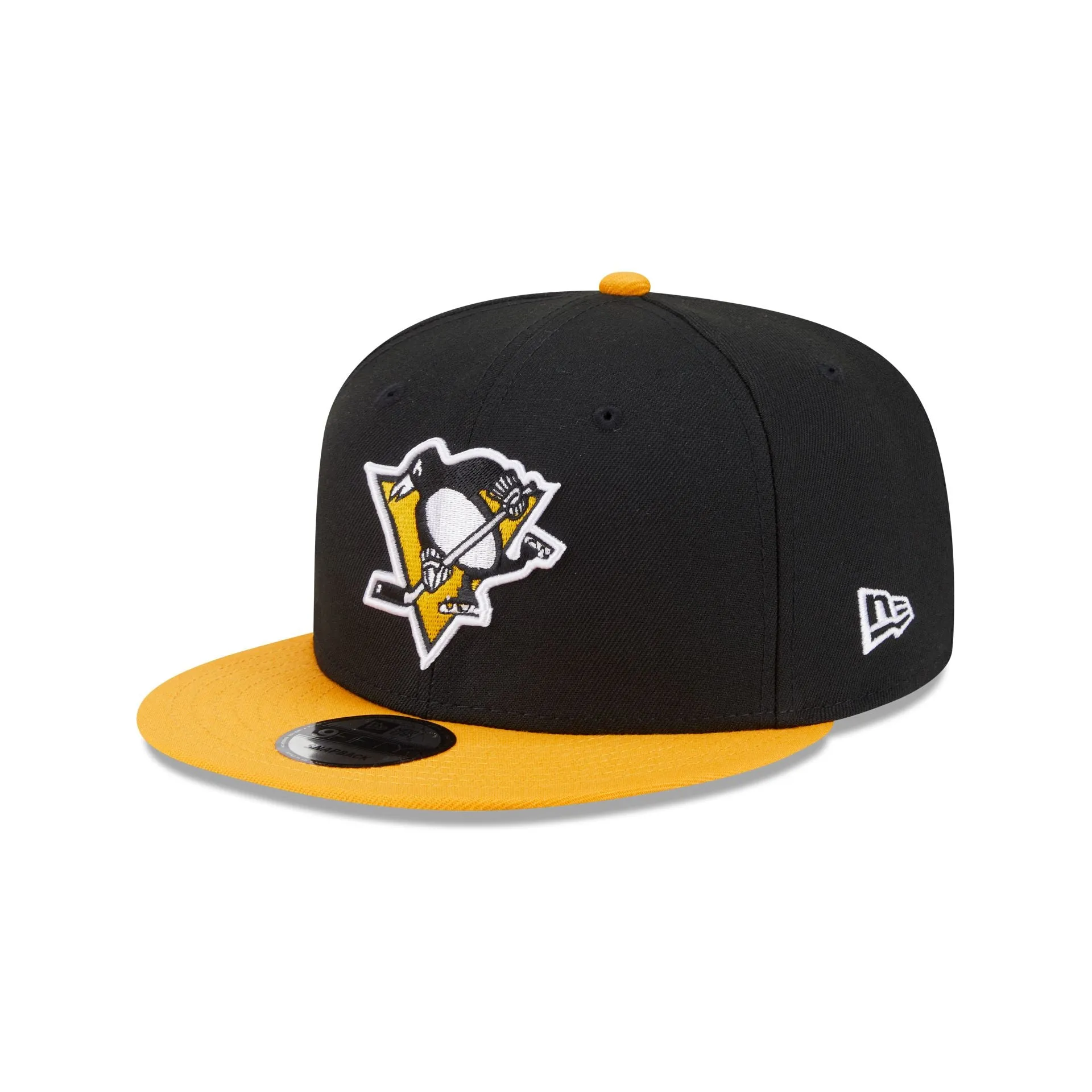 Pittsburgh Penguins Black 9FIFTY Snapback Hat sold by New Era