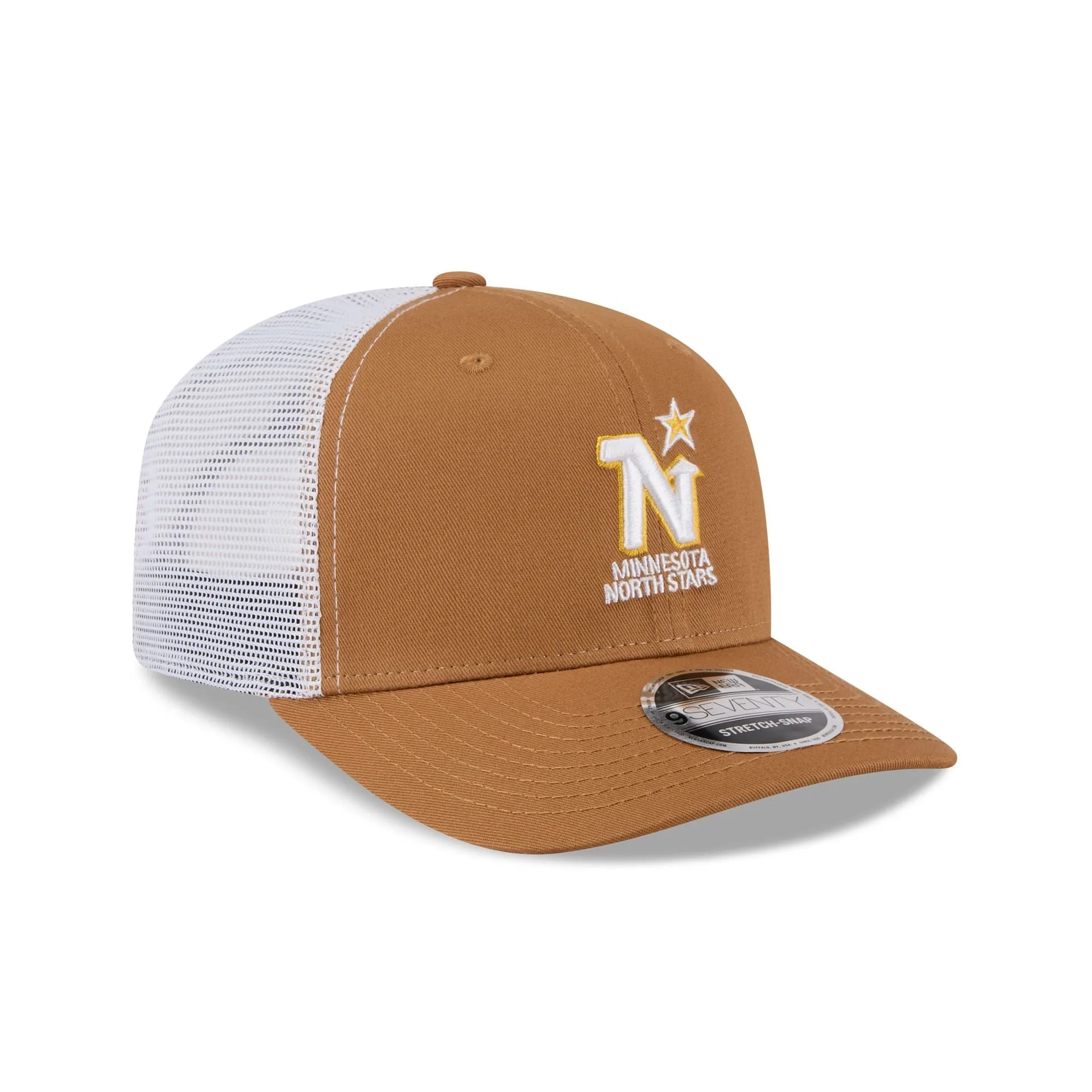 Minnesota North Stars Bronze 9SEVENTY Trucker Hat sold by New Era product image thumbnail 3