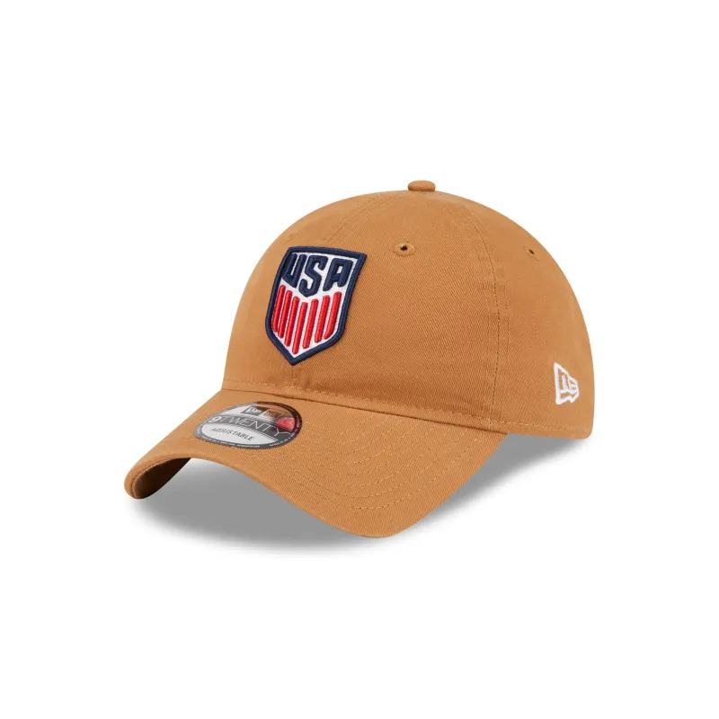U.S. Soccer Men's National Team Bronze 9TWENTY Adjustable Hat sold by New Era