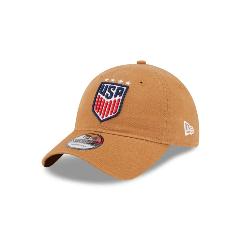 U.S. Soccer Women's National Team Bronze 9TWENTY Adjustable Hat sold by New Era
