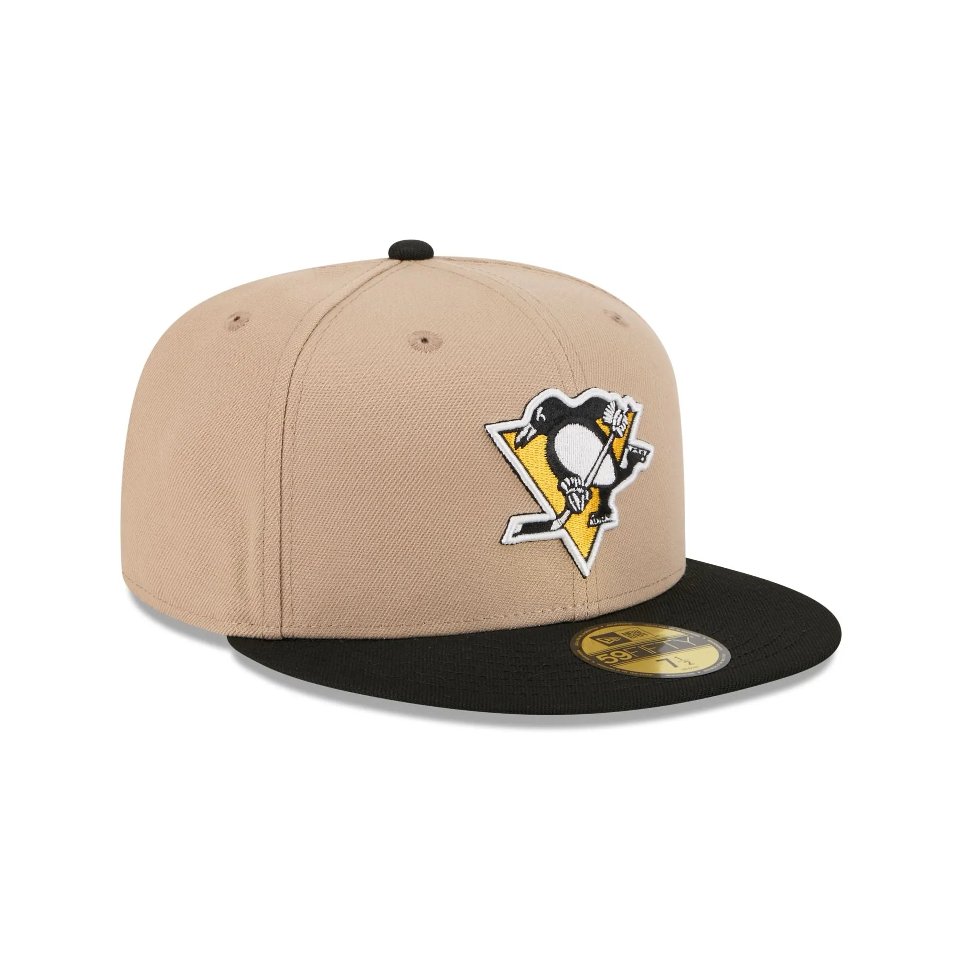 Pittsburgh Penguins Camel 59FIFTY Fitted Hat sold by New Era product image thumbnail 3