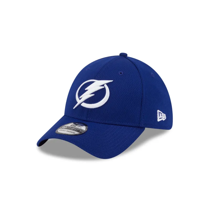 Tampa Bay Lightning Blue 39THIRTY Stretch Fit Hat sold by New Era