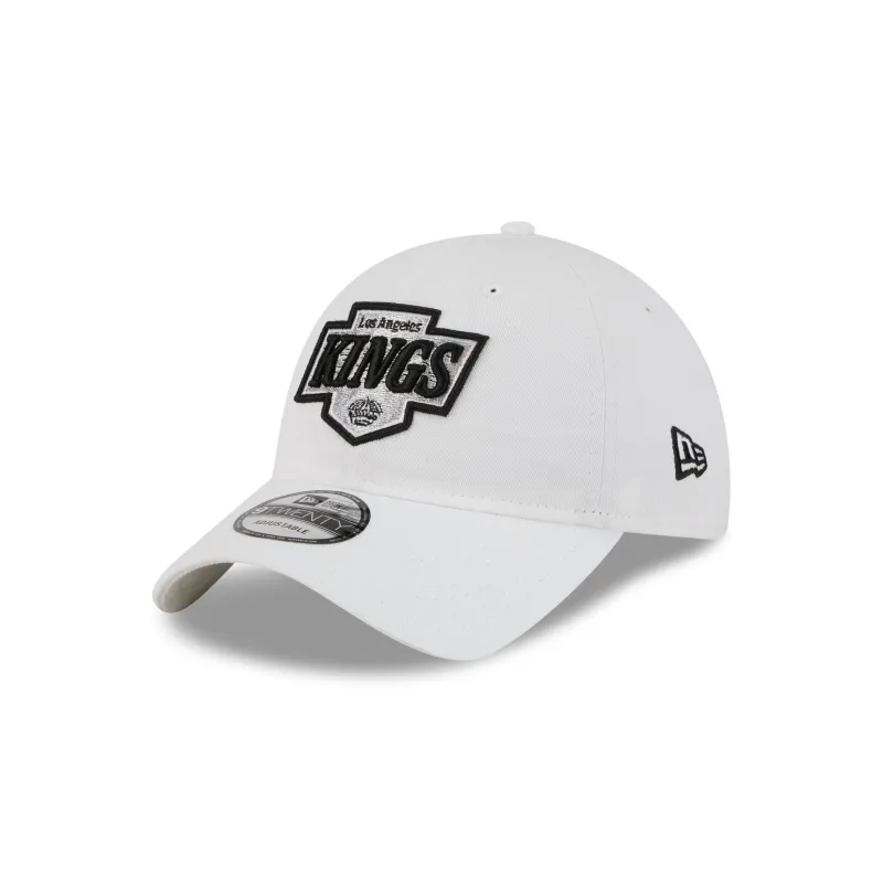 Los Angeles Kings White 9TWENTY Adjustable Hat sold by New Era