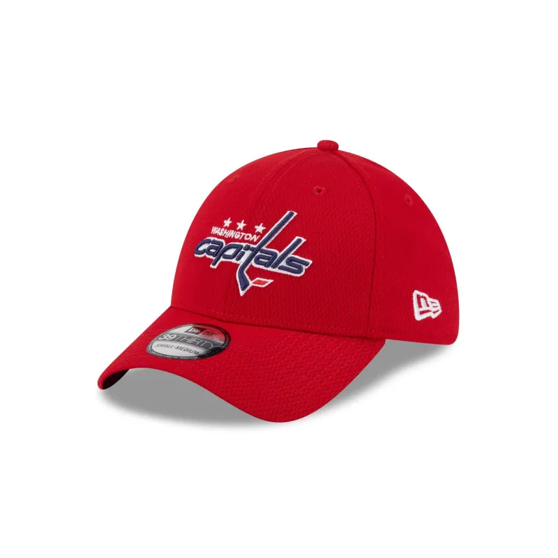 Washington Capitals Red 39THIRTY Stretch Fit Hat sold by New Era