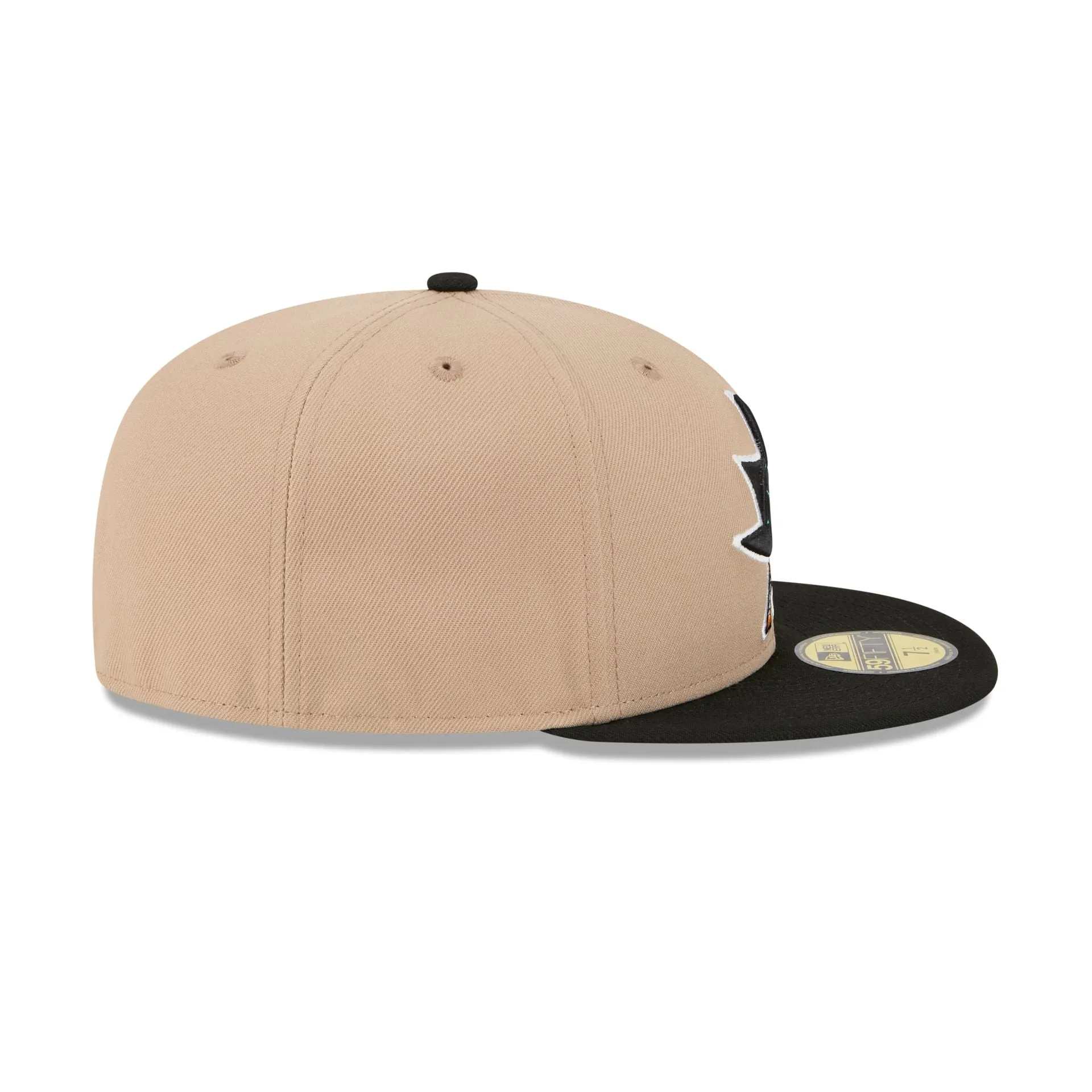 San Jose Sharks Camel 59FIFTY Fitted Hat sold by New Era product image thumbnail 5