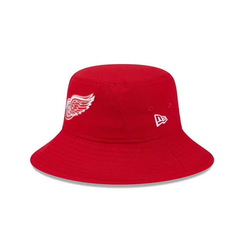 Detroit Red Wings Red Bucket Hat Hat sold by New Era