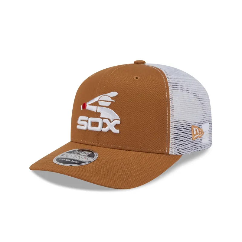 Chicago White Sox Bronze 9SEVENTY Trucker Hat sold by New Era