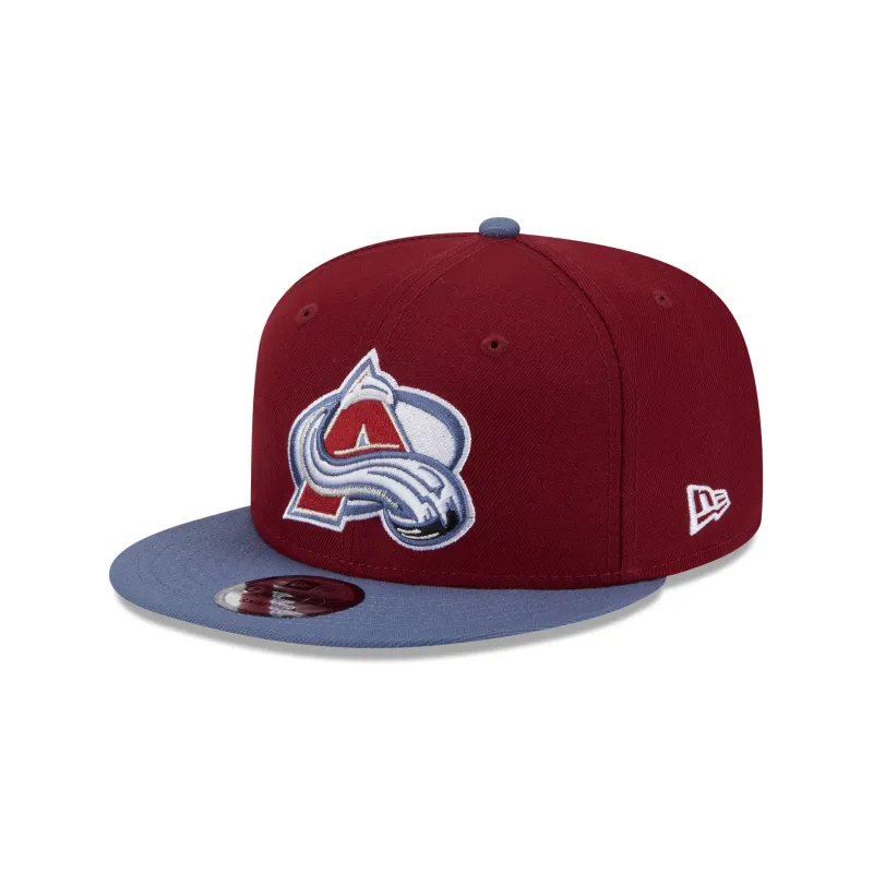 Colorado Avalanche Red 9FIFTY Snapback Hat sold by New Era