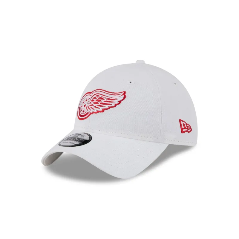 Detroit Red Wings White 9TWENTY Adjustable Hat sold by New Era