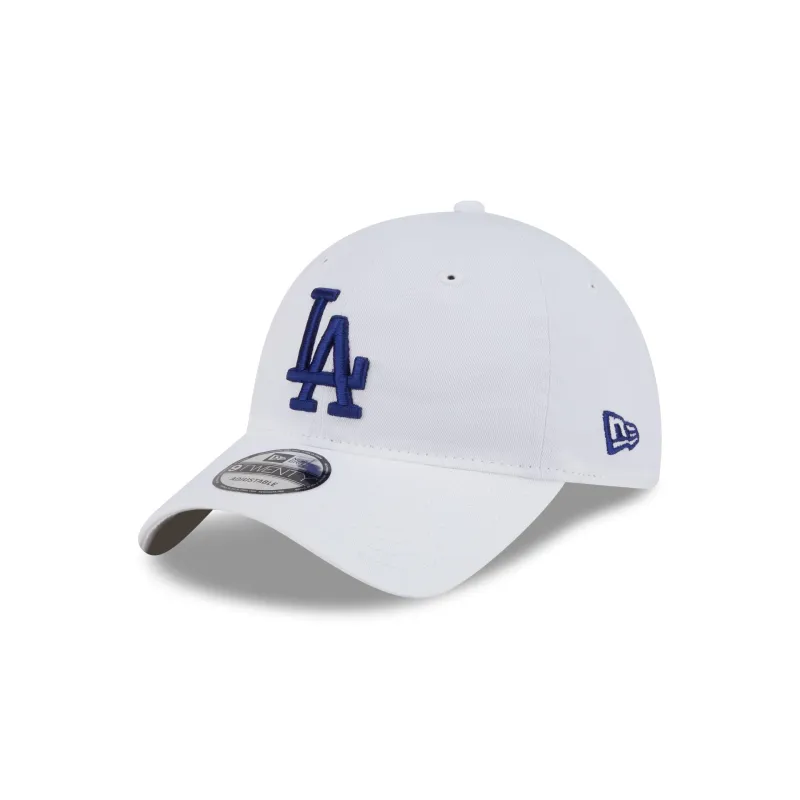 Los Angeles Dodgers White 9TWENTY Adjustable Hat sold by New Era