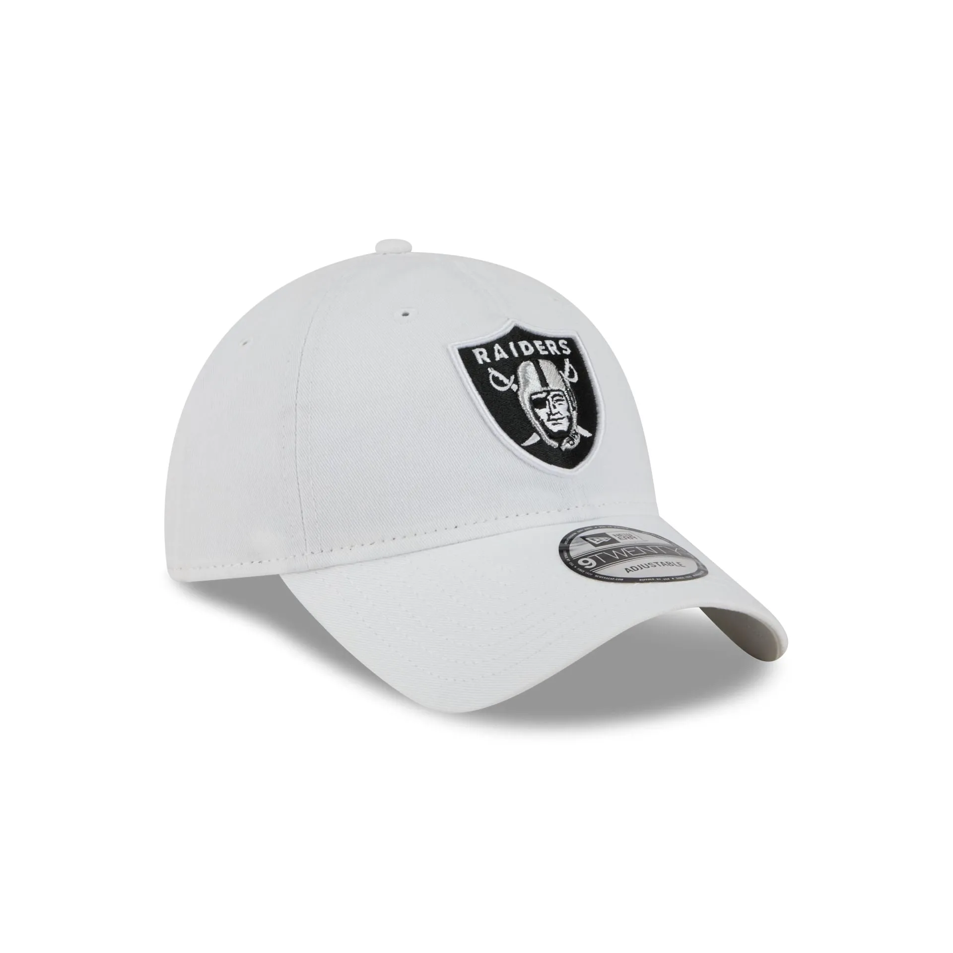 Las Vegas Raiders White 9TWENTY Adjustable Hat sold by New Era product image thumbnail 3