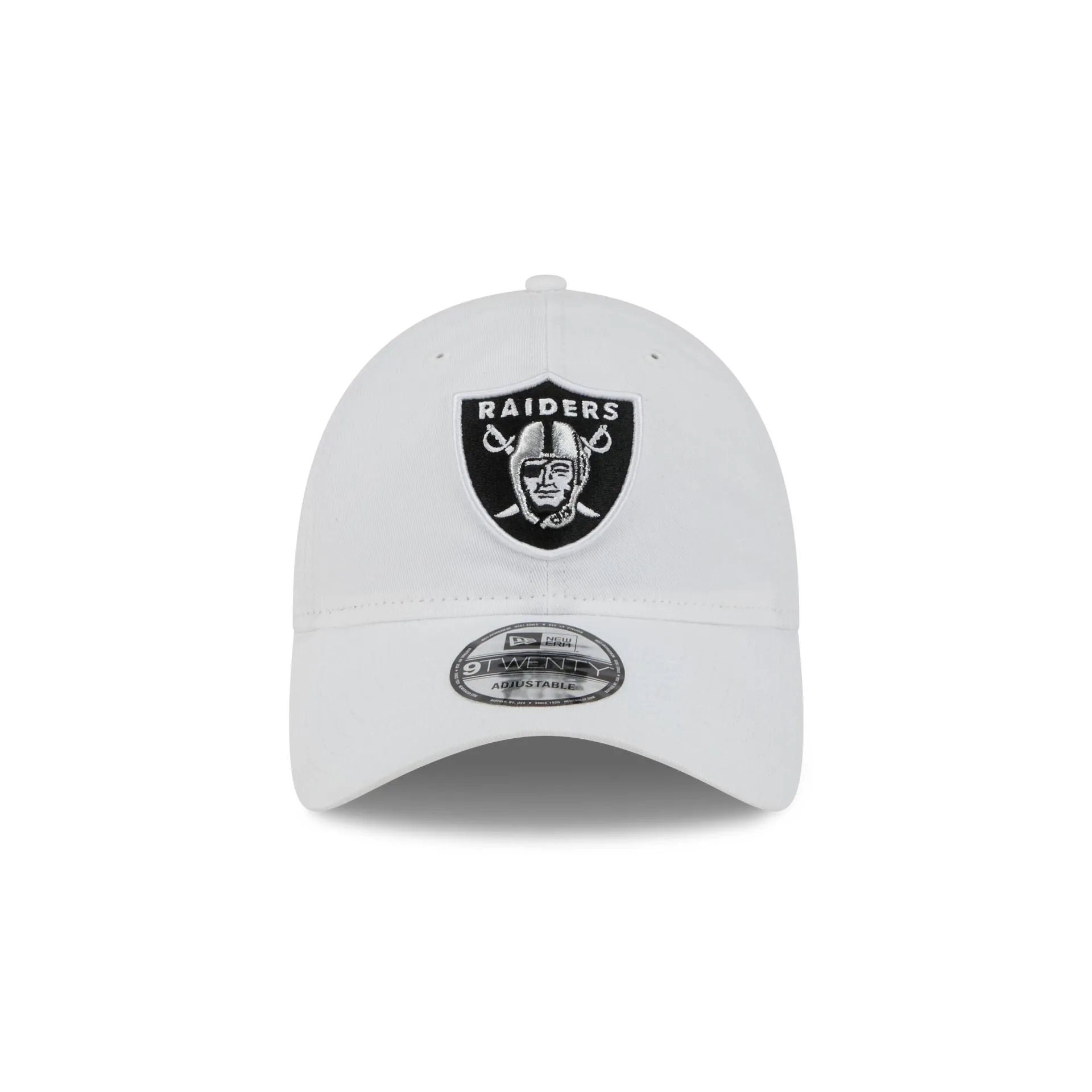 Las Vegas Raiders White 9TWENTY Adjustable Hat sold by New Era product image thumbnail 2