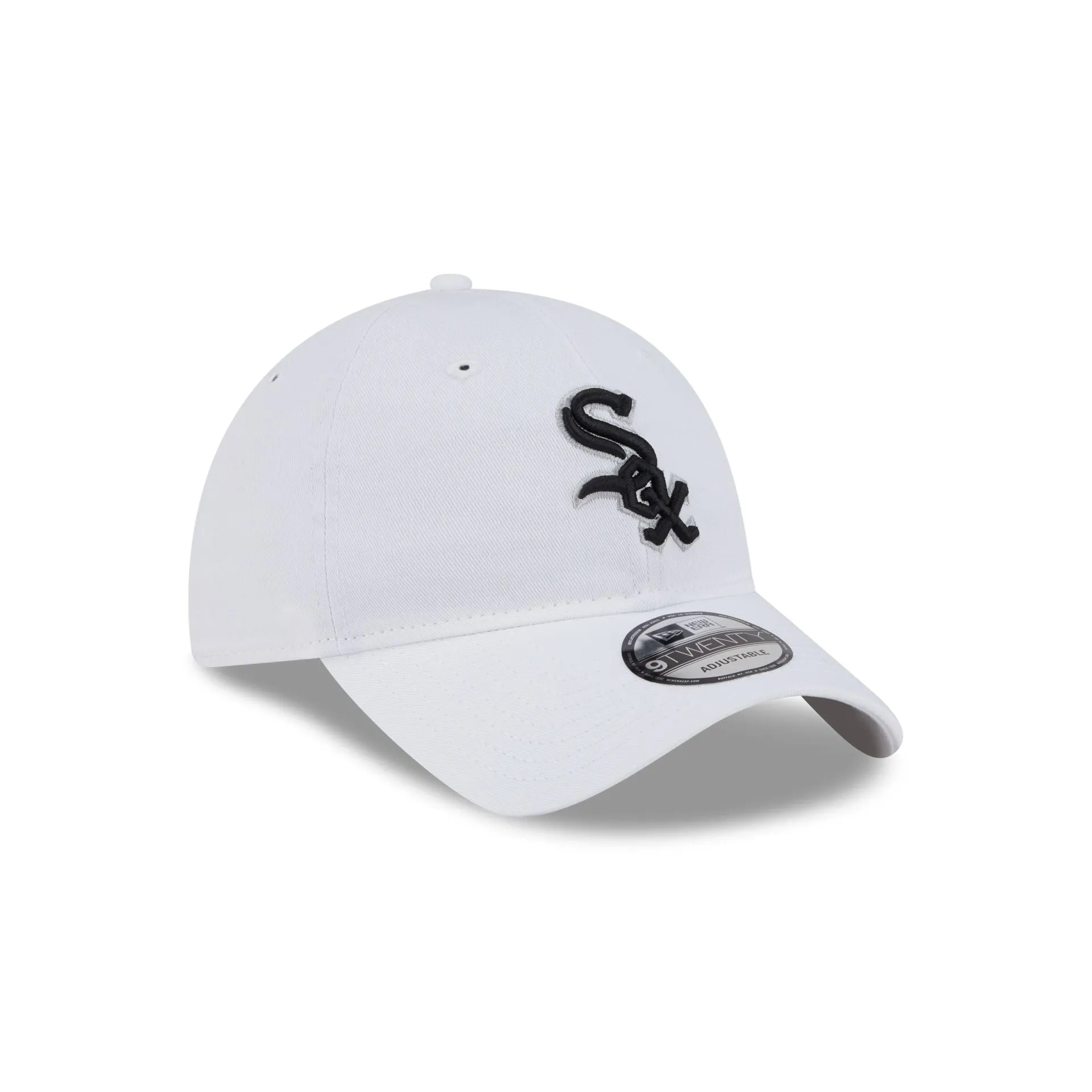Chicago White Sox White 9TWENTY Adjustable Hat sold by New Era product image thumbnail 3