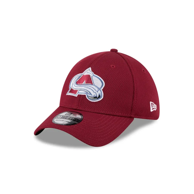 Colorado Avalanche Red 39THIRTY Stretch Fit Hat sold by New Era