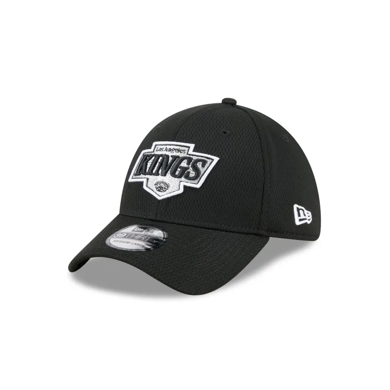 Los Angeles Kings Black 39THIRTY Stretch Fit Hat sold by New Era