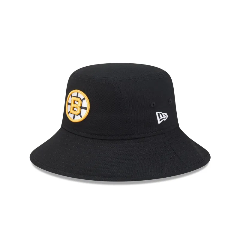 Boston Bruins Black Bucket Hat Hat sold by New Era