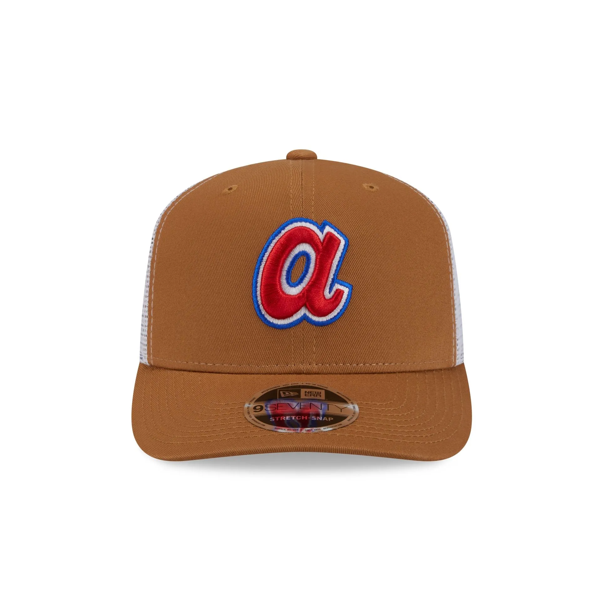 Atlanta Braves Bronze 9SEVENTY Trucker Hat sold by New Era product image thumbnail 2