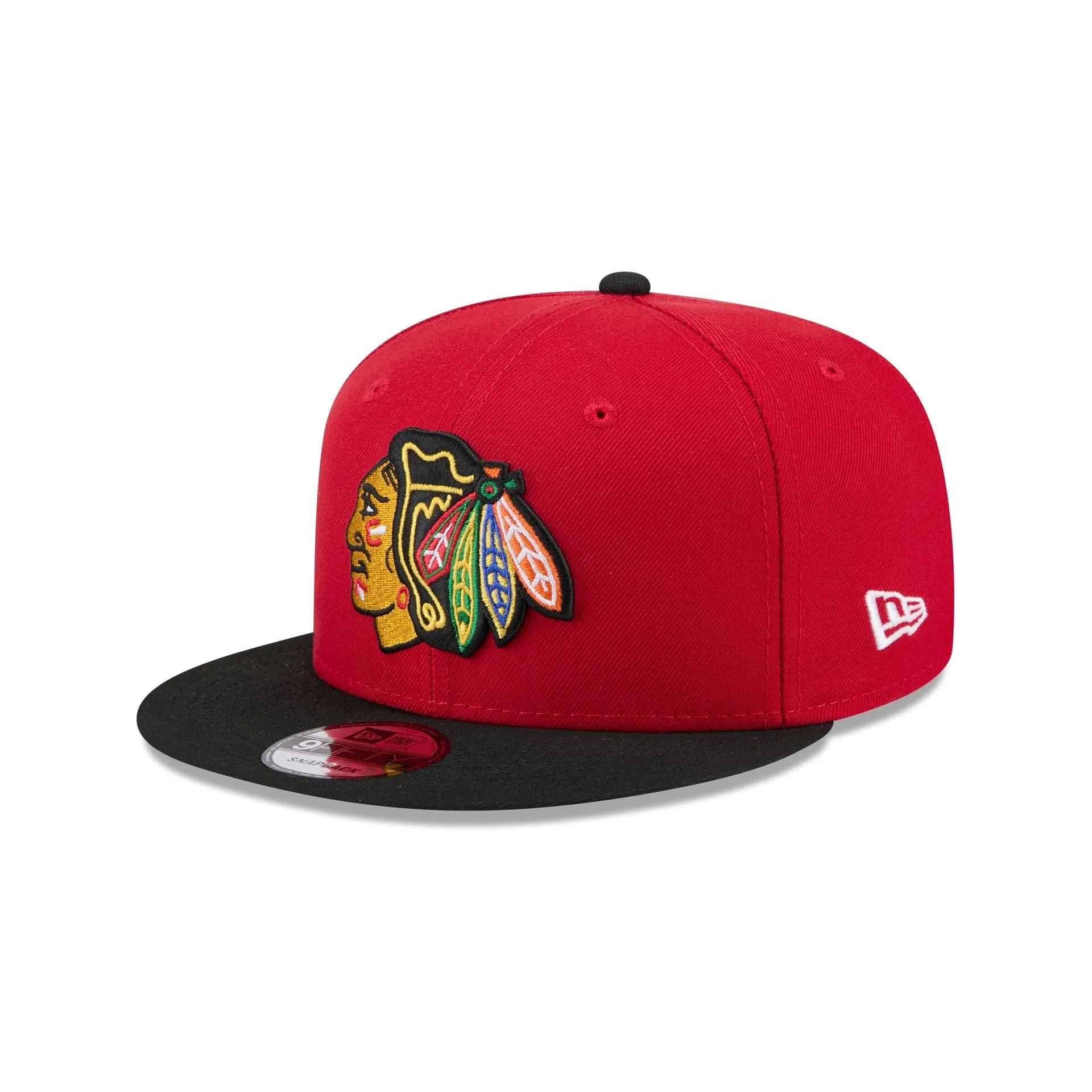 Chicago Blackhawks Red 9FIFTY Snapback Hat sold by New Era