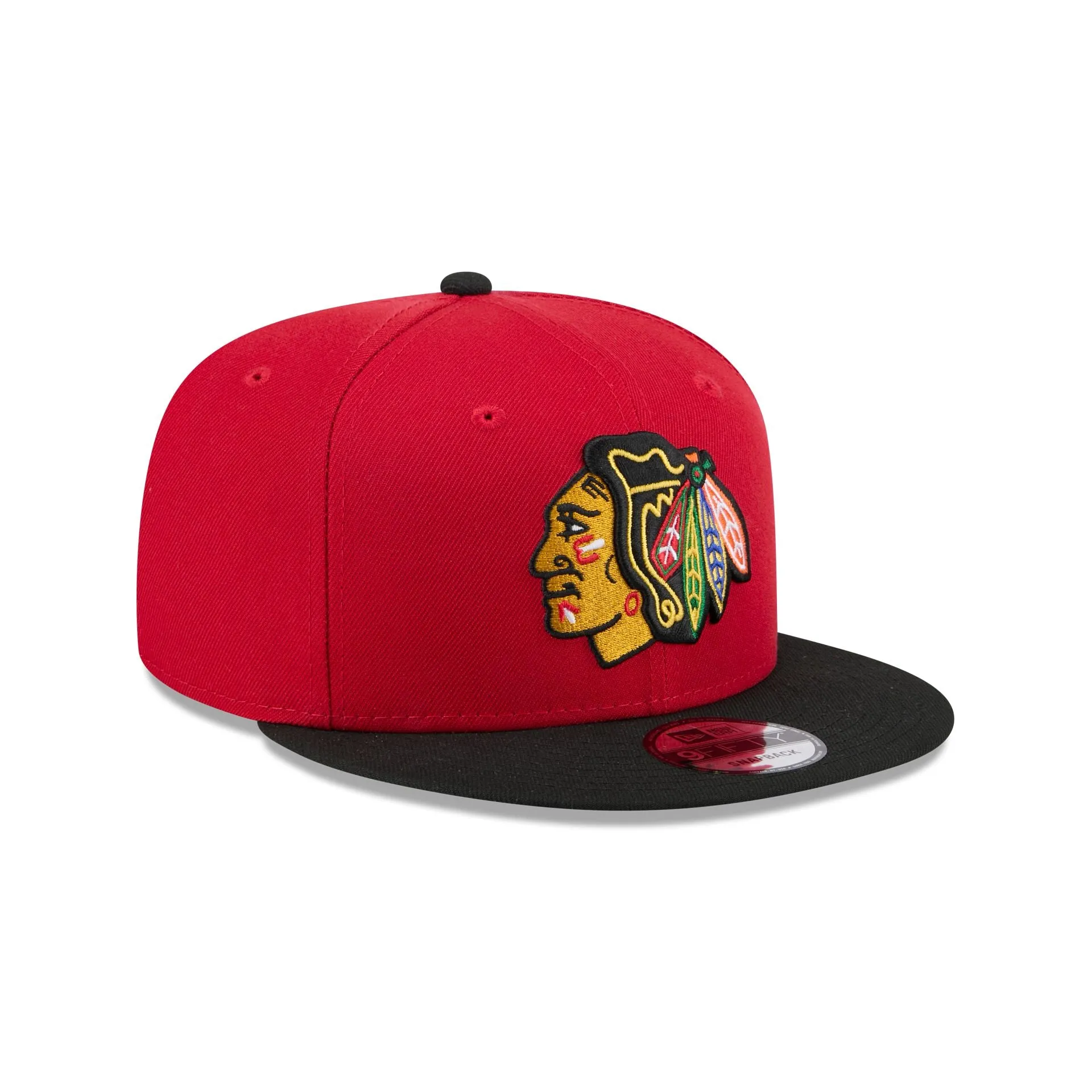 Chicago Blackhawks Red 9FIFTY Snapback Hat sold by New Era product image thumbnail 3