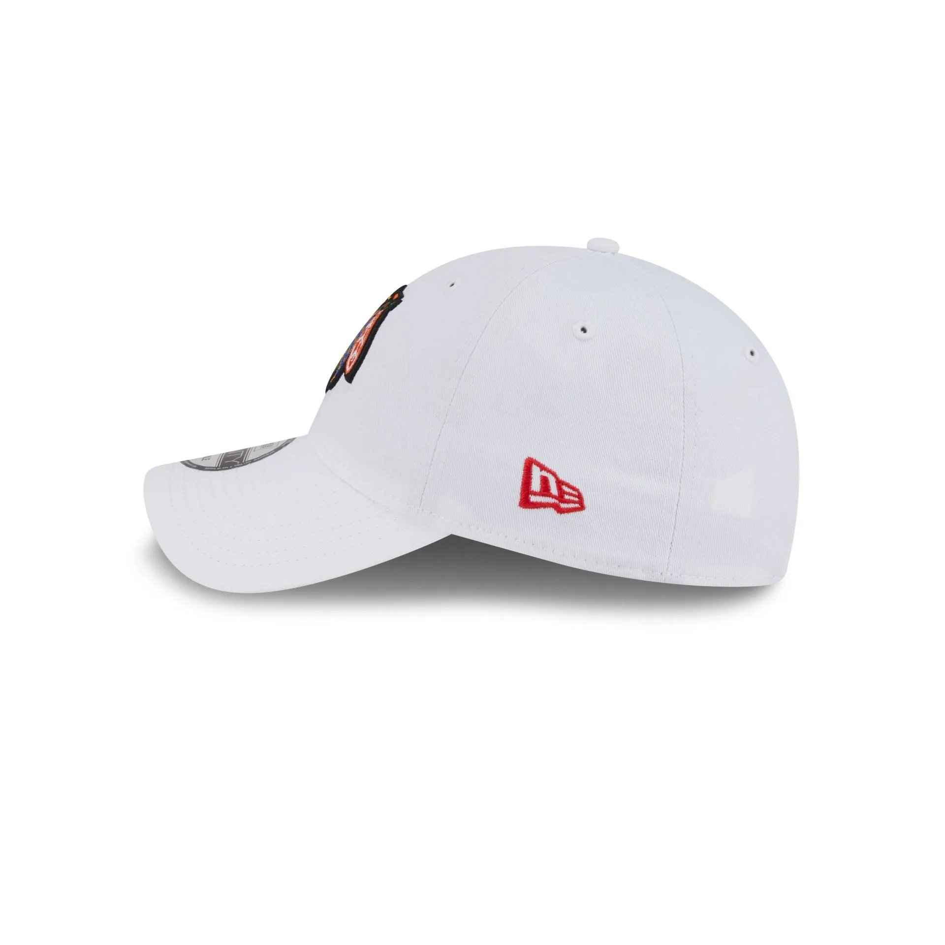Chicago Blackhawks White 9TWENTY Adjustable Hat sold by New Era product image thumbnail 4