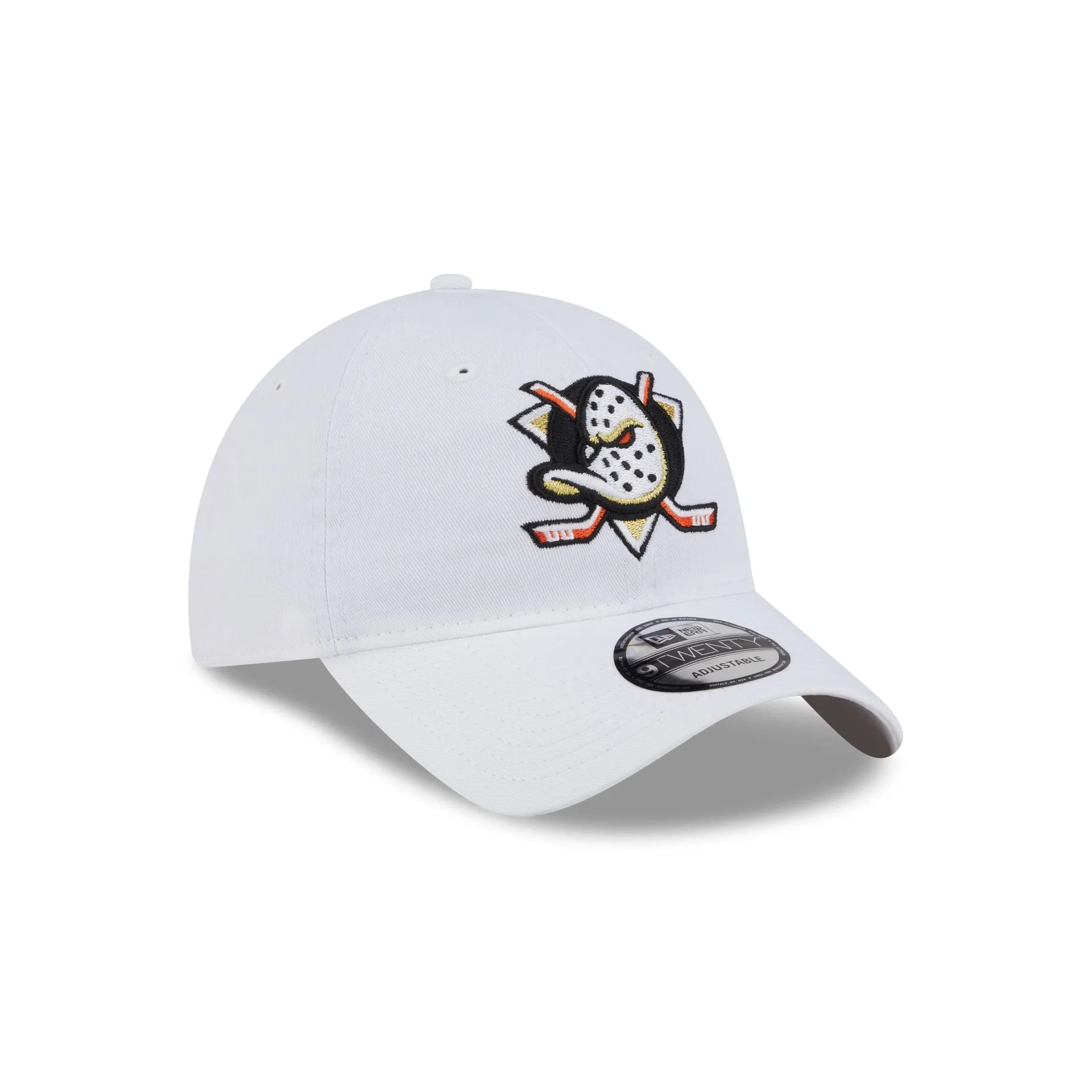 Anaheim Ducks White 9TWENTY Adjustable Hat sold by New Era product image thumbnail 3