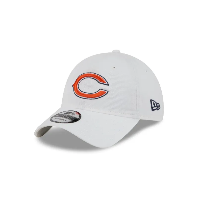 Chicago Bears White 9TWENTY Adjustable Hat sold by New Era