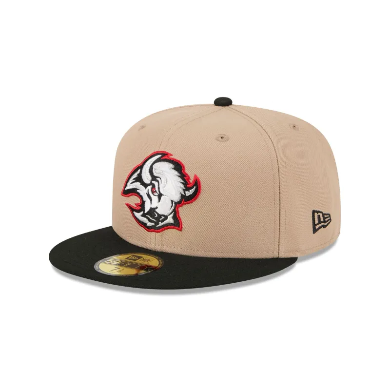 Buffalo Sabres Camel Alt 59FIFTY Fitted Hat sold by New Era