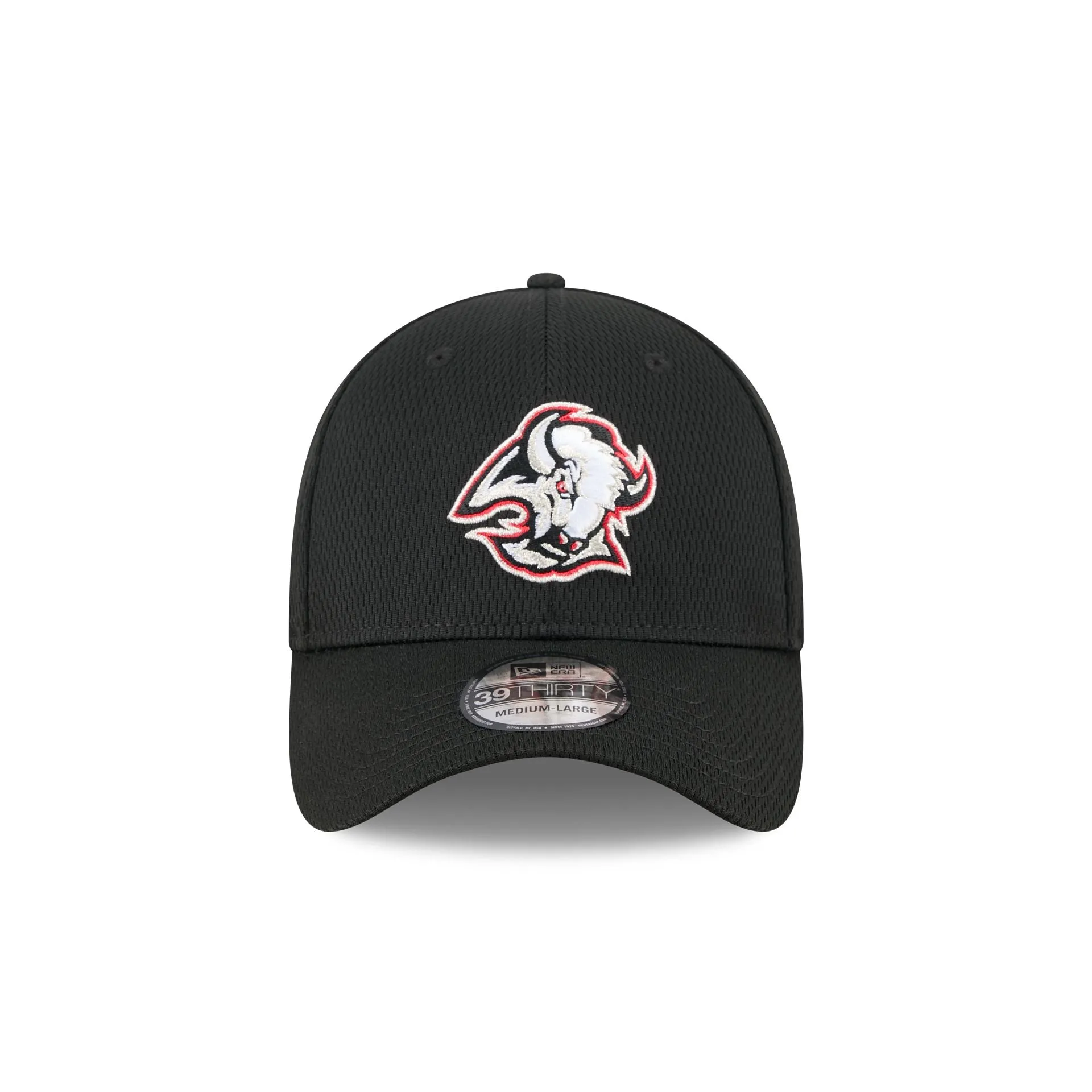 Buffalo Sabres Black 39THIRTY Stretch Fit Hat sold by New Era product image thumbnail 2