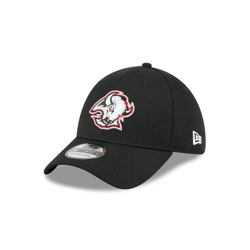Buffalo Sabres Black 39THIRTY Stretch Fit Hat sold by New Era