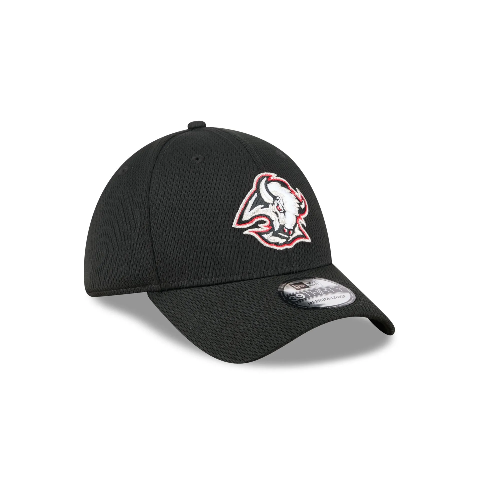 Buffalo Sabres Black 39THIRTY Stretch Fit Hat sold by New Era product image thumbnail 3