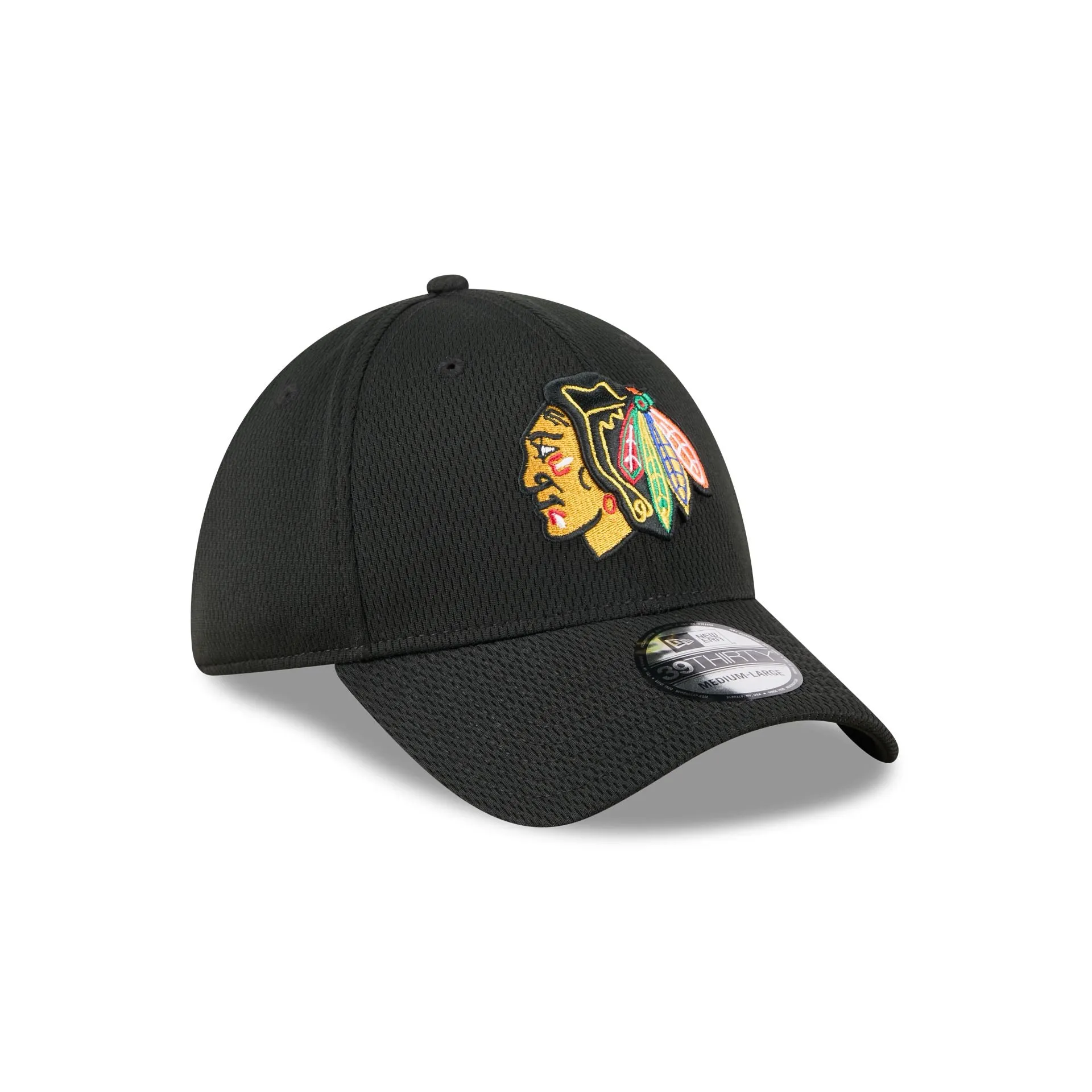 Chicago Blackhawks Red 39THIRTY Stretch Fit Hat sold by New Era product image thumbnail 3