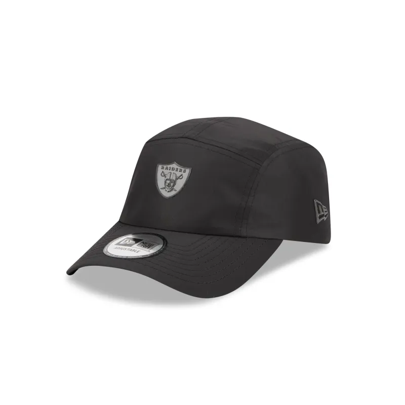 Alpha Industries x Las Vegas Raiders Black Runner Adjustable Hat sold by New Era