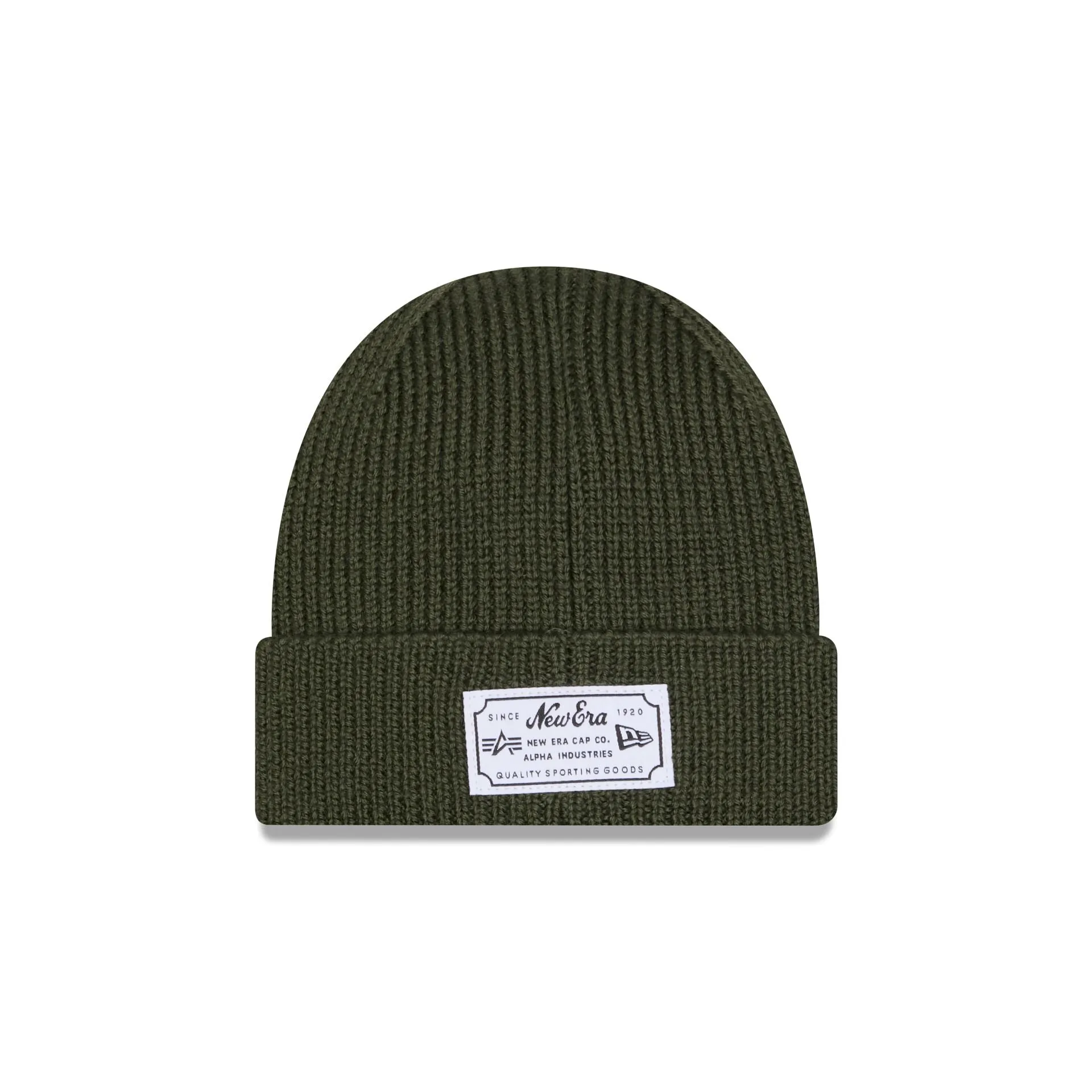 Alpha Industries x Pittsburgh Steelers Olive Green Cuff Knit Hat sold by New Era product image thumbnail 3