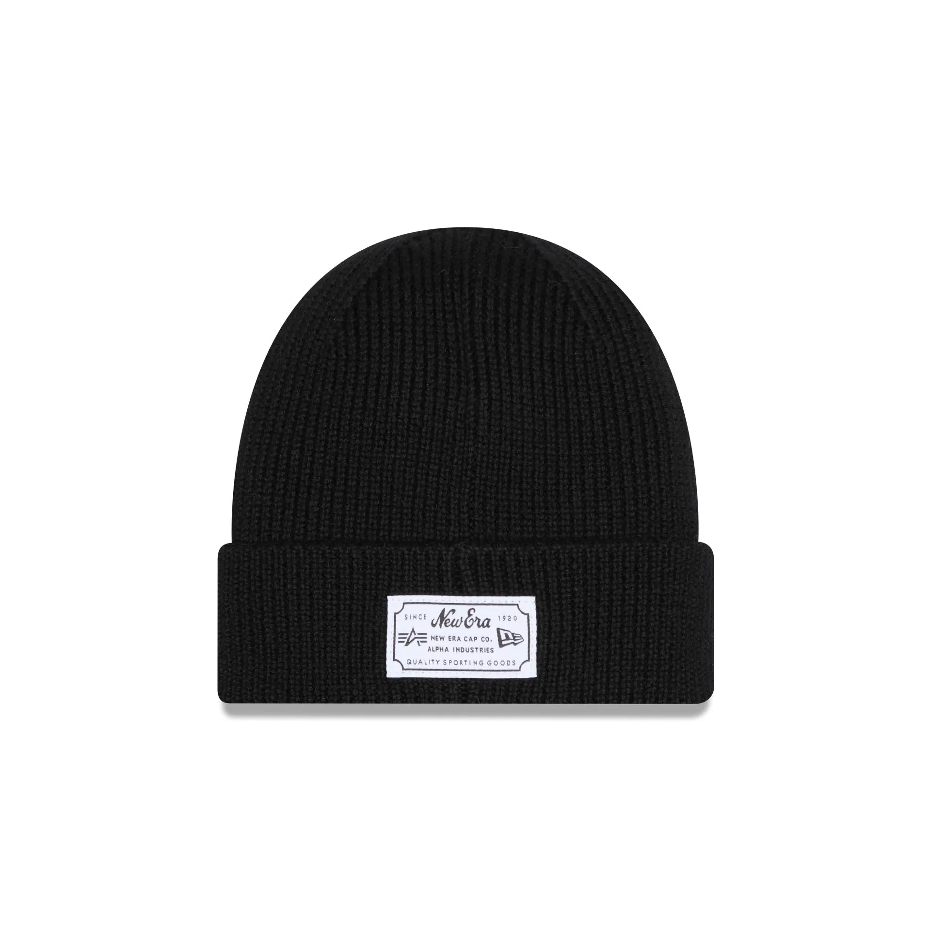 Alpha Industries x New York Jets Black Cuff Knit Hat sold by New Era product image thumbnail 3