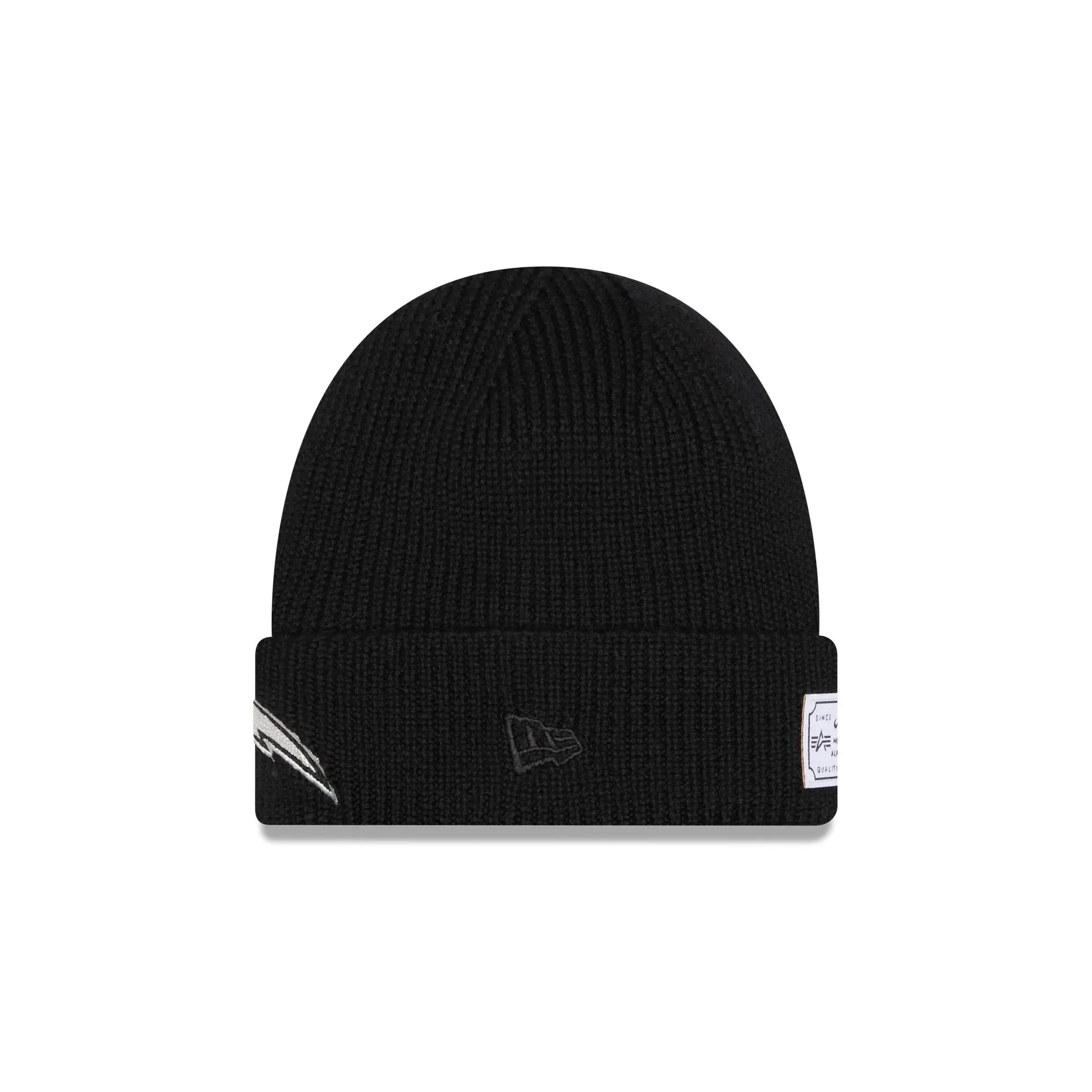 Alpha Industries x Los Angeles Chargers Black Cuff Knit Hat sold by New Era product image thumbnail 2