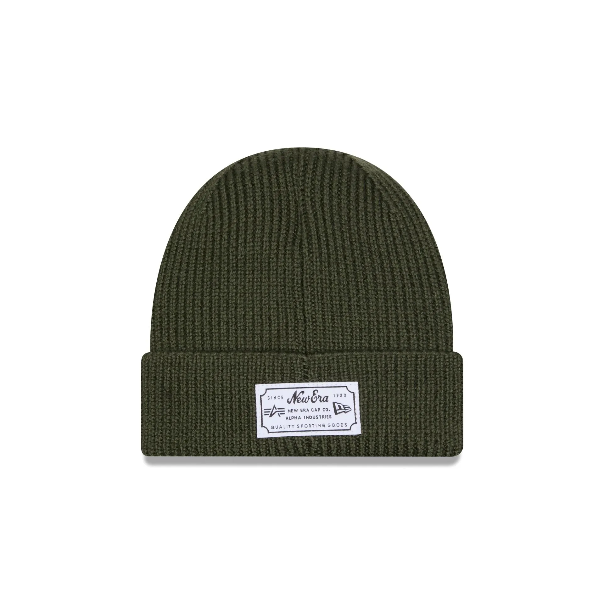Alpha Industries x Las Vegas Raiders Olive Green Cuff Knit Hat sold by New Era product image thumbnail 3