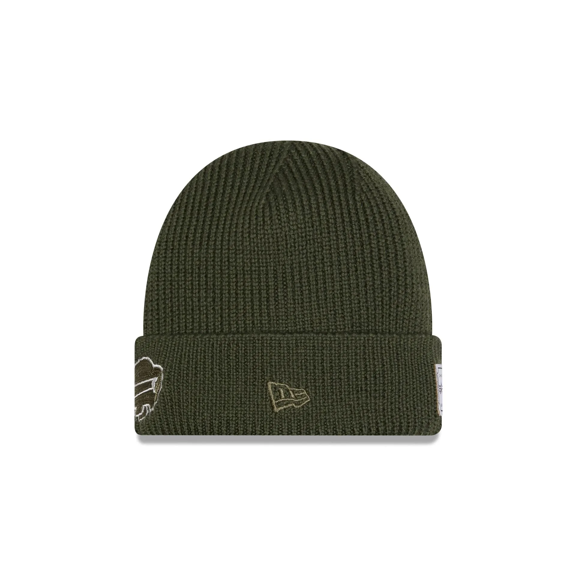 Alpha Industries x Buffalo Bills Olive Green Cuff Knit Hat sold by New Era product image thumbnail 2
