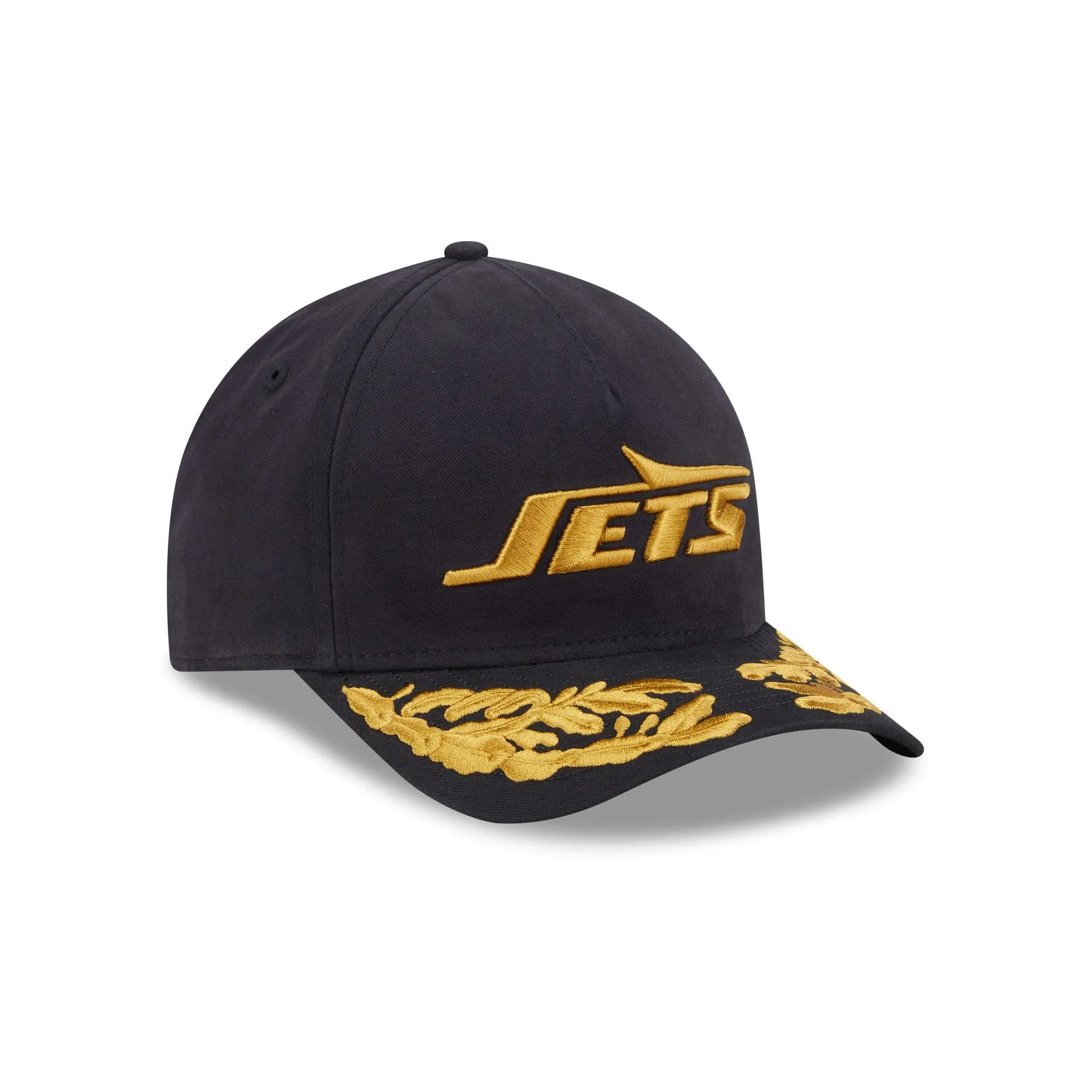 Alpha Industries x New York Jets Black 9FORTY M-Crown A-Frame Snapback Hat sold by New Era product image thumbnail 3