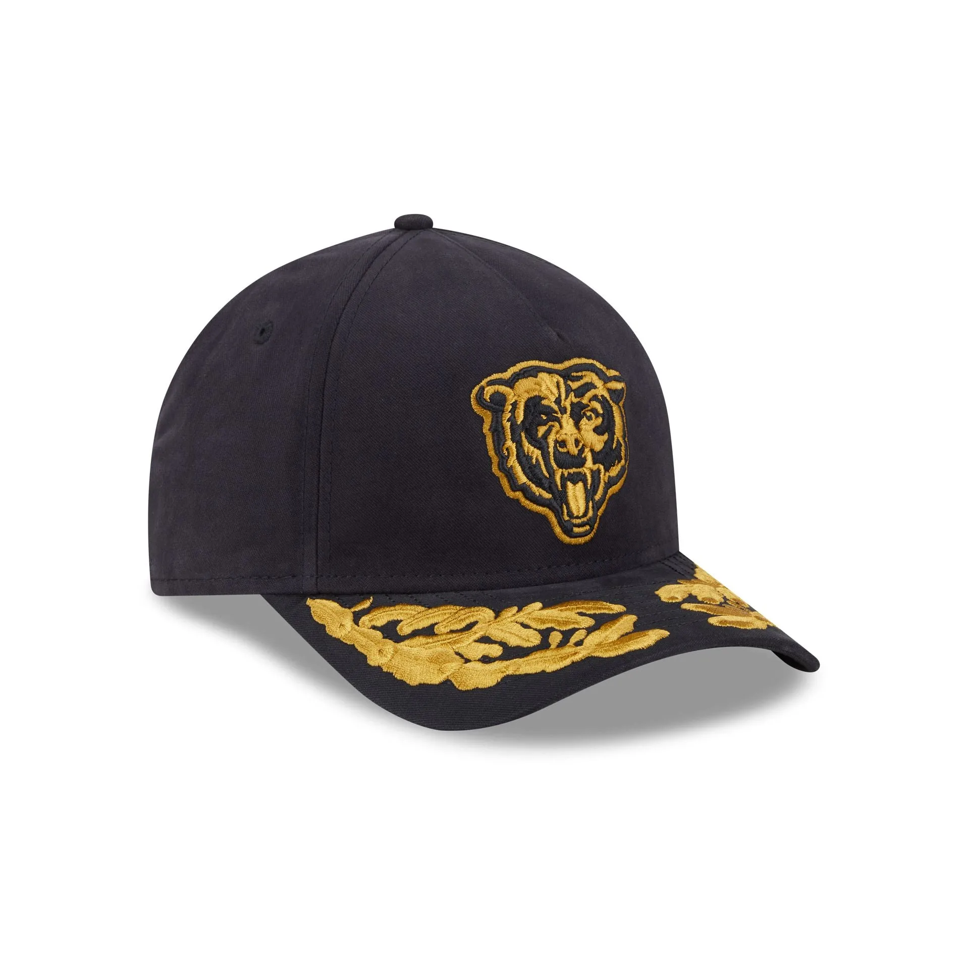 Alpha Industries x Chicago Bears Black 9FORTY M-Crown A-Frame Snapback Hat sold by New Era product image thumbnail 3