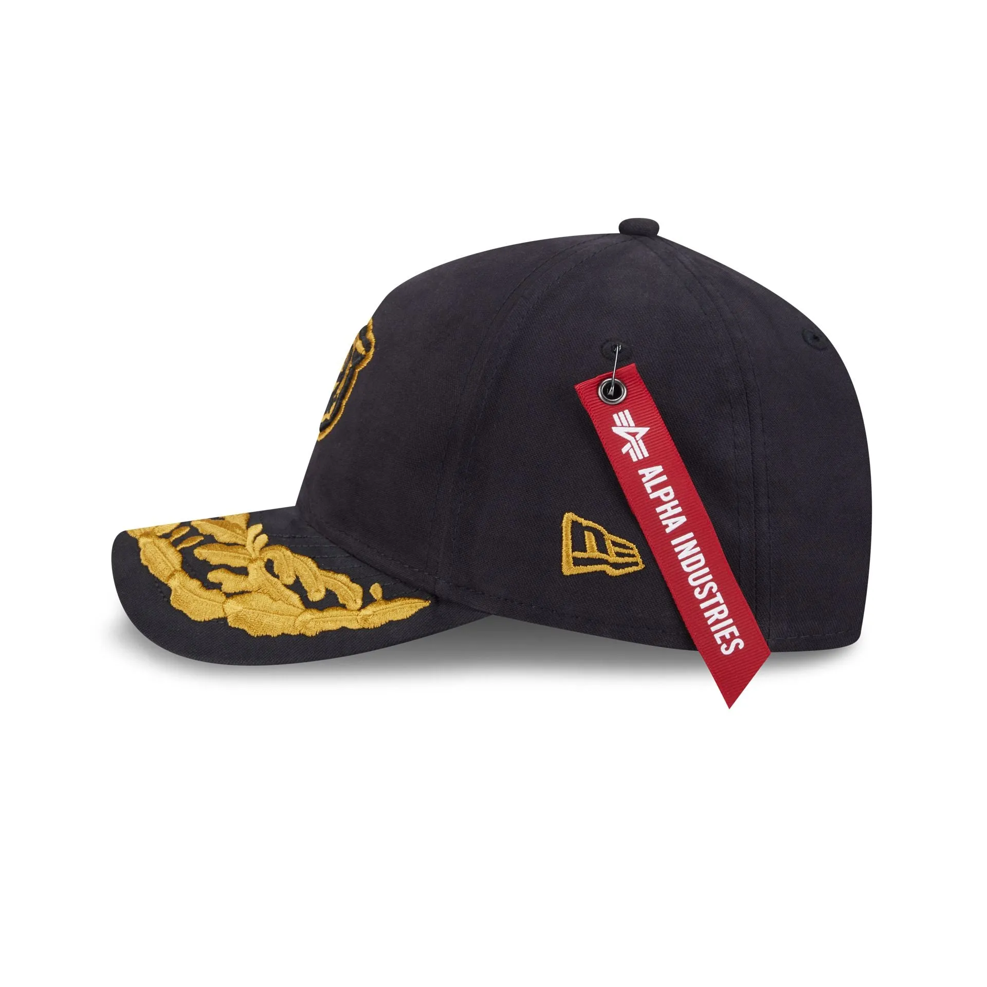 Alpha Industries x Chicago Bears Black 9FORTY M-Crown A-Frame Snapback Hat sold by New Era product image thumbnail 4