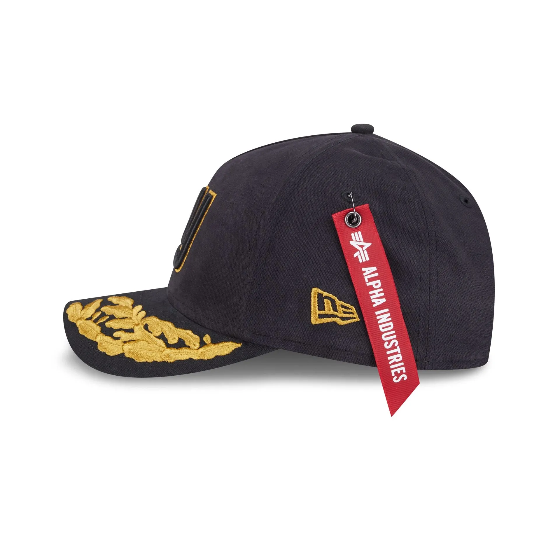 Alpha Industries x New York Giants Black 9FORTY M-Crown A-Frame Snapback Hat sold by New Era product image thumbnail 4