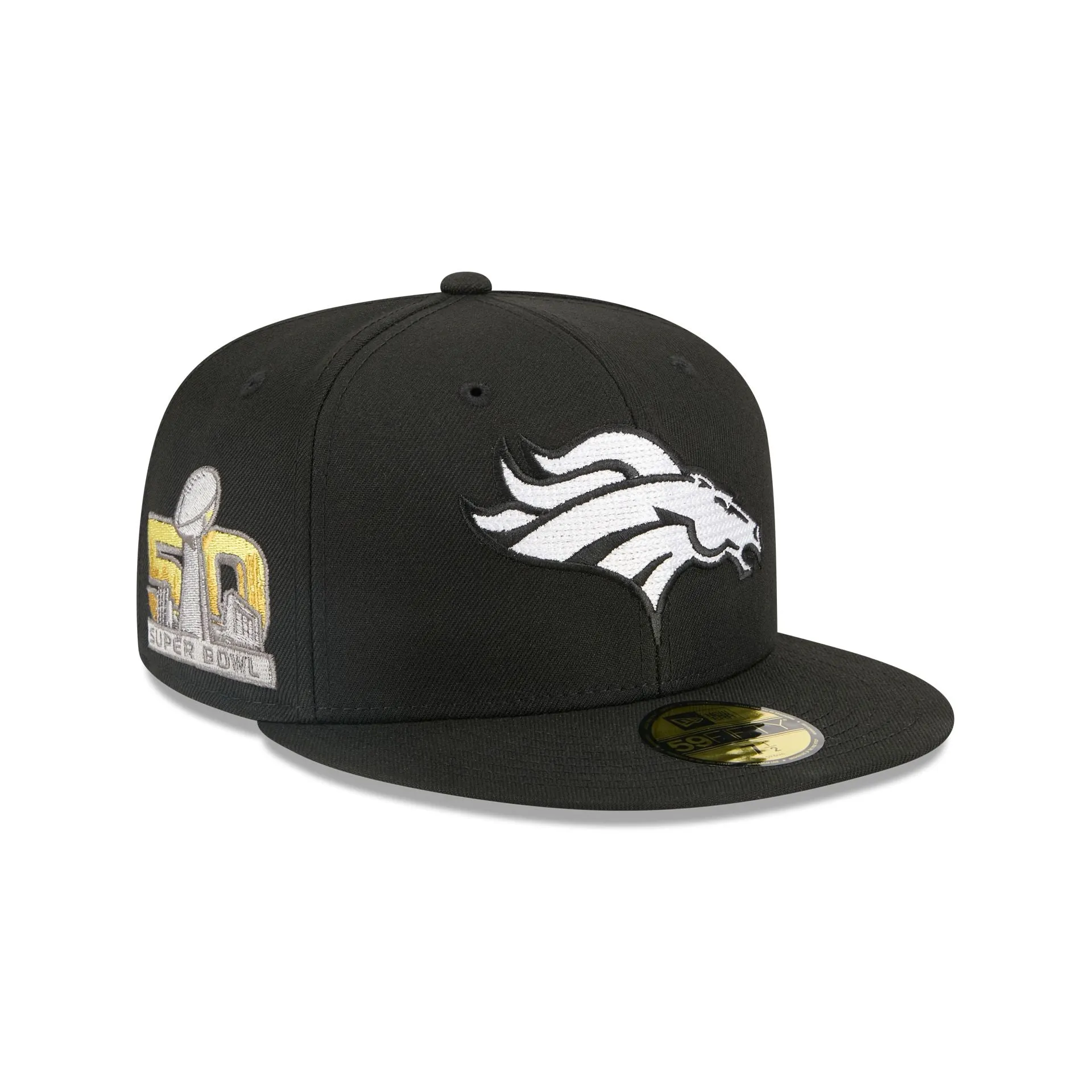 Alpha Industries x Denver Broncos Black 59FIFTY Fitted Hat sold by New Era product image thumbnail 3