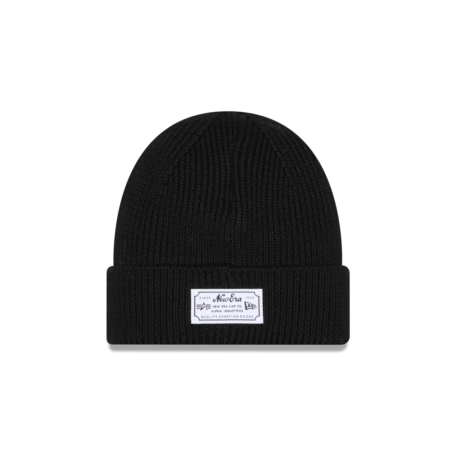 Alpha Industries x New England Patriots Black Cuff Knit Hat sold by New Era product image thumbnail 3