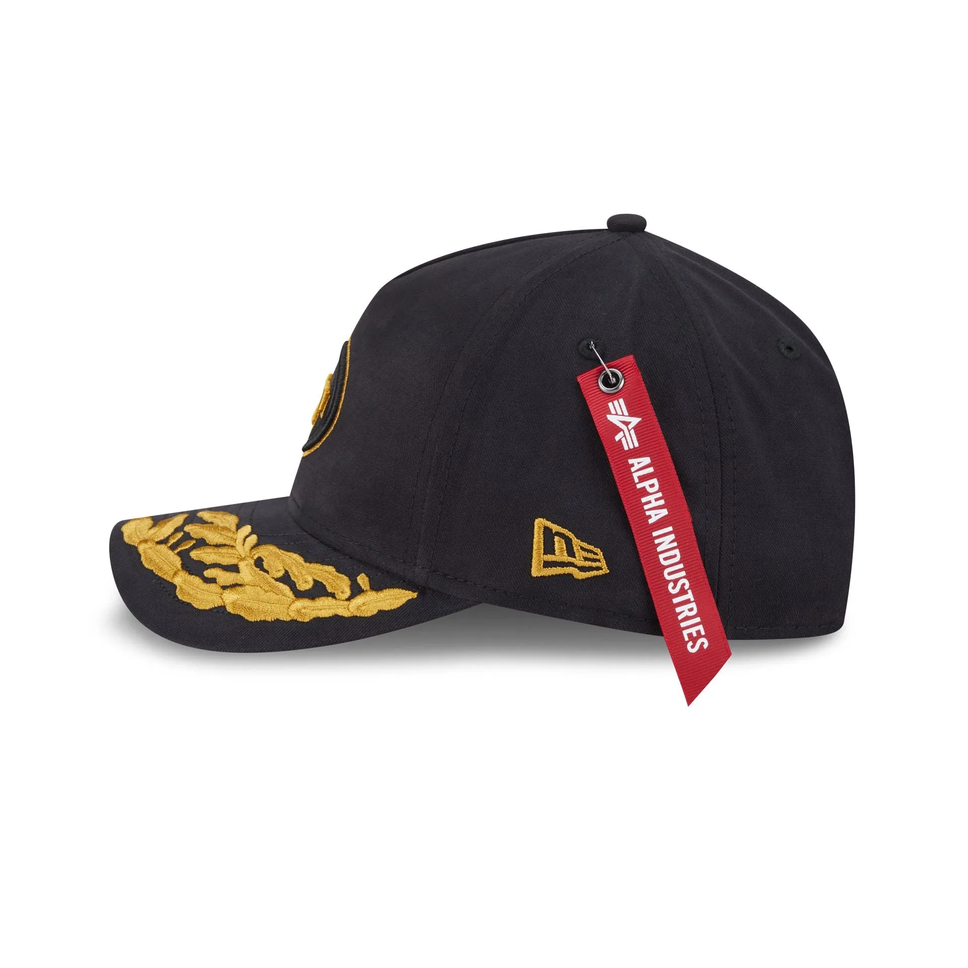 Alpha Industries x San Francisco 49ers Black 9FORTY M-Crown A-Frame Snapback Hat sold by New Era product image thumbnail 4