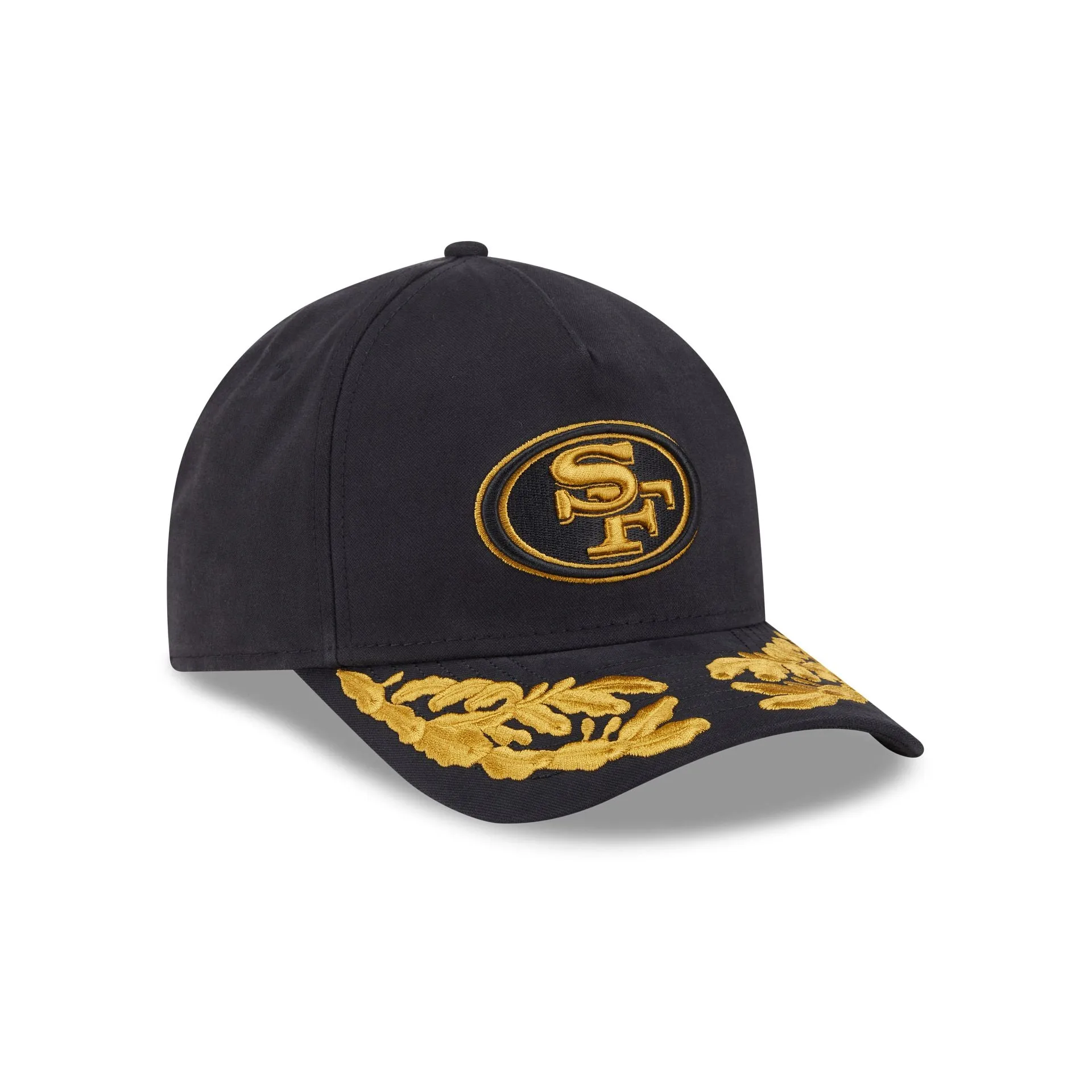 Alpha Industries x San Francisco 49ers Black 9FORTY M-Crown A-Frame Snapback Hat sold by New Era product image thumbnail 3