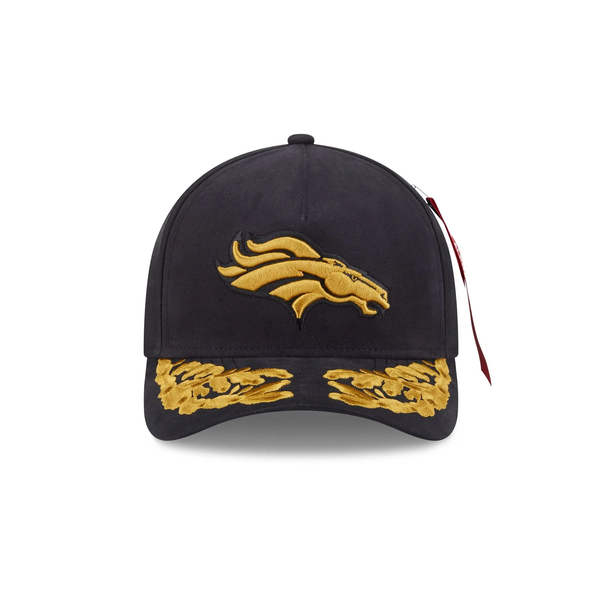 Alpha Industries x Denver Broncos Black 9FORTY M-Crown A-Frame Snapback Hat sold by New Era product image thumbnail 2