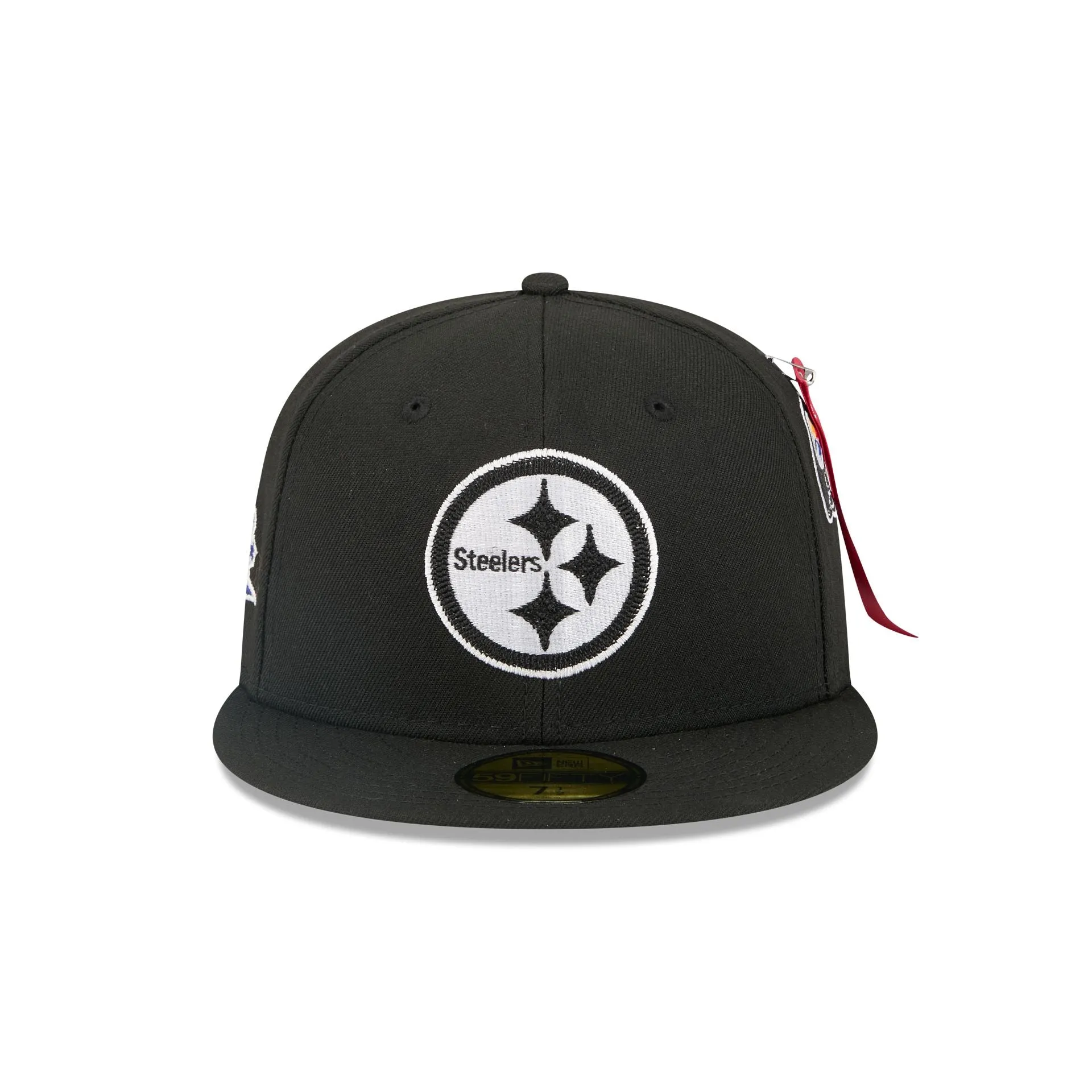 Alpha Industries x Pittsburgh Steelers Black 59FIFTY Fitted Hat sold by New Era product image thumbnail 2