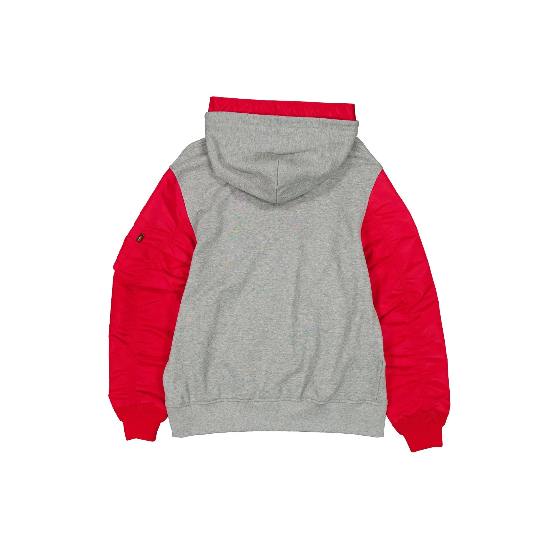 Alpha Industries x Kansas City Chiefs Gray MA-1 Full Zip Fleece Jacket sold by New Era product image thumbnail 2